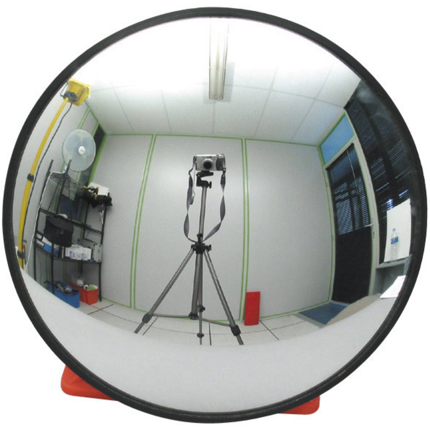 VISO MIROIR Sicherheitsspiegel Rundspiegel Ø33cm Wandhalterung Glas Innen Außen - 3321369936012