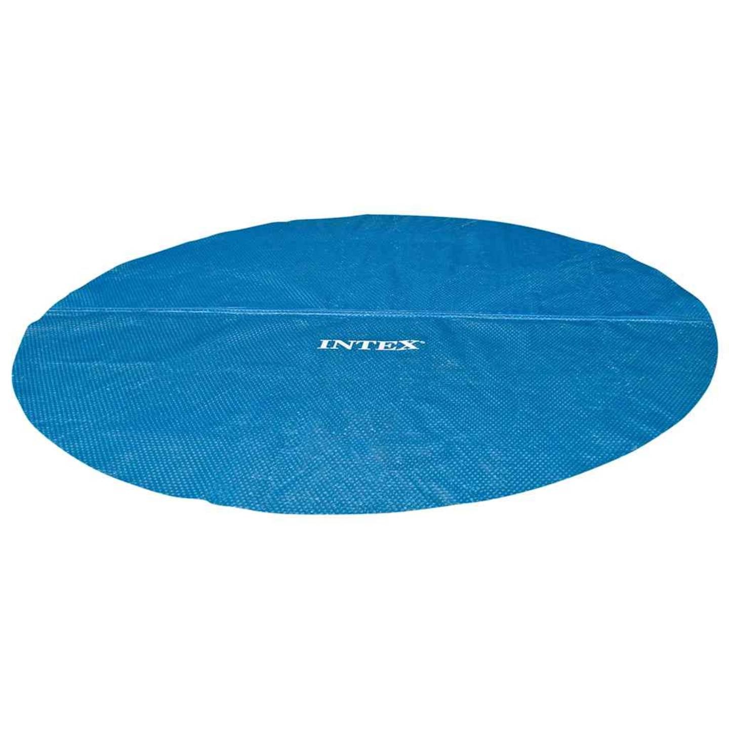 Intex 4.88M Above Ground Round Solar Heating Outdoor Pool Protective Cover Set - 6941057422237