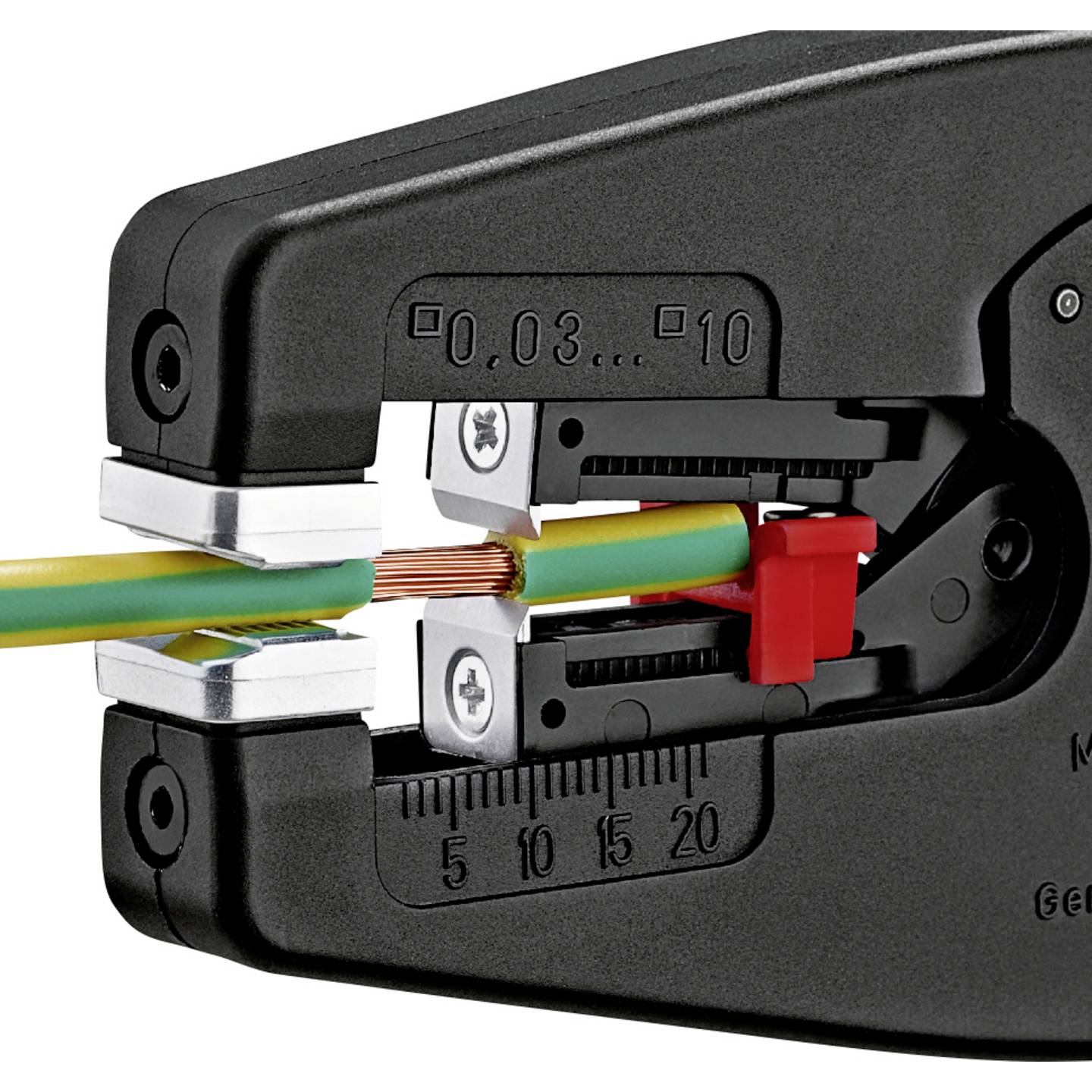 Knipex MultiStrip 10 Abisolierzange Zange Abisolierwerkzeug Automatisch Gehärtet - 4003773054580