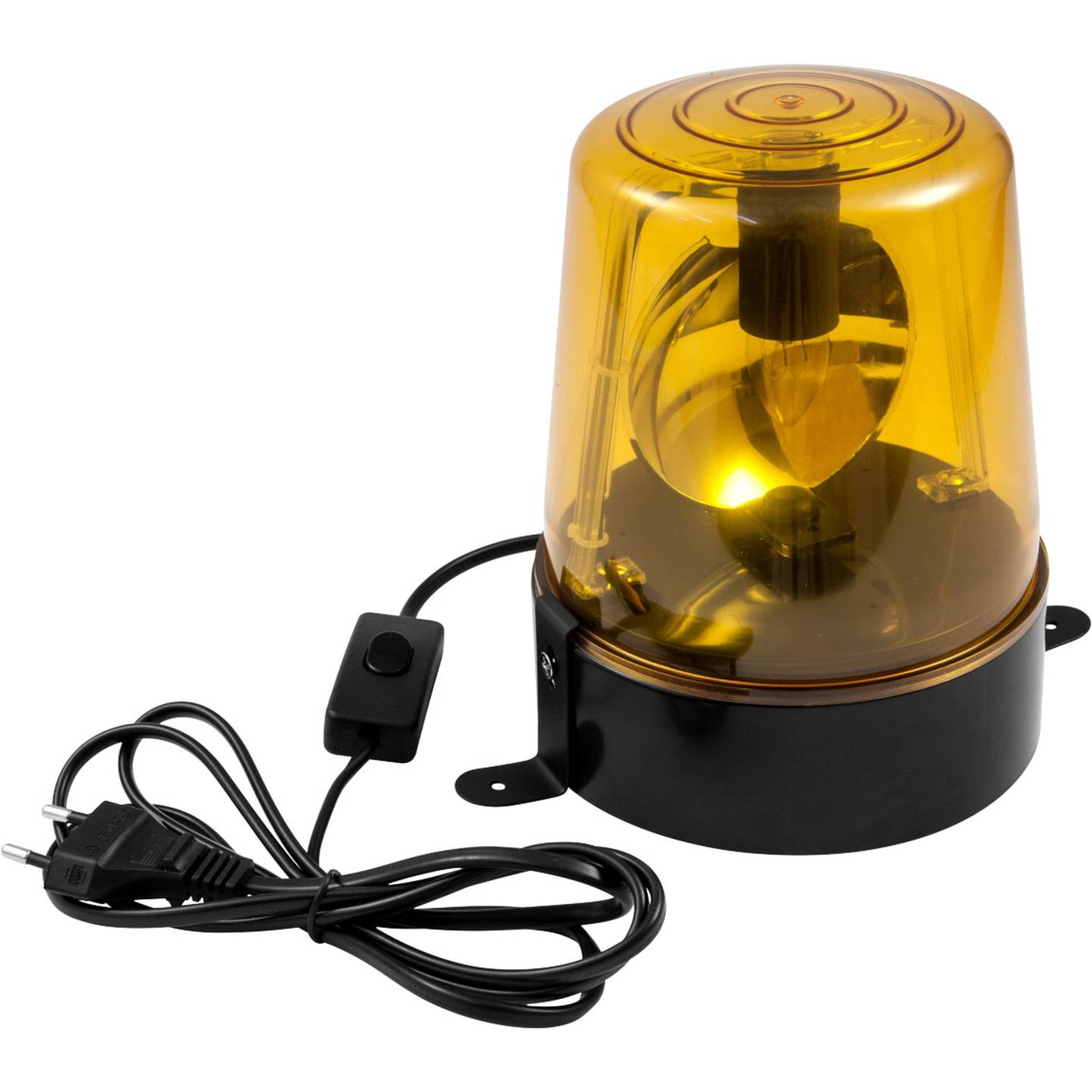 Eurolite Polizeilicht LED Rundumleuchte Gelb E14 1-flammig 200x180mm kompakt - 4026397647327