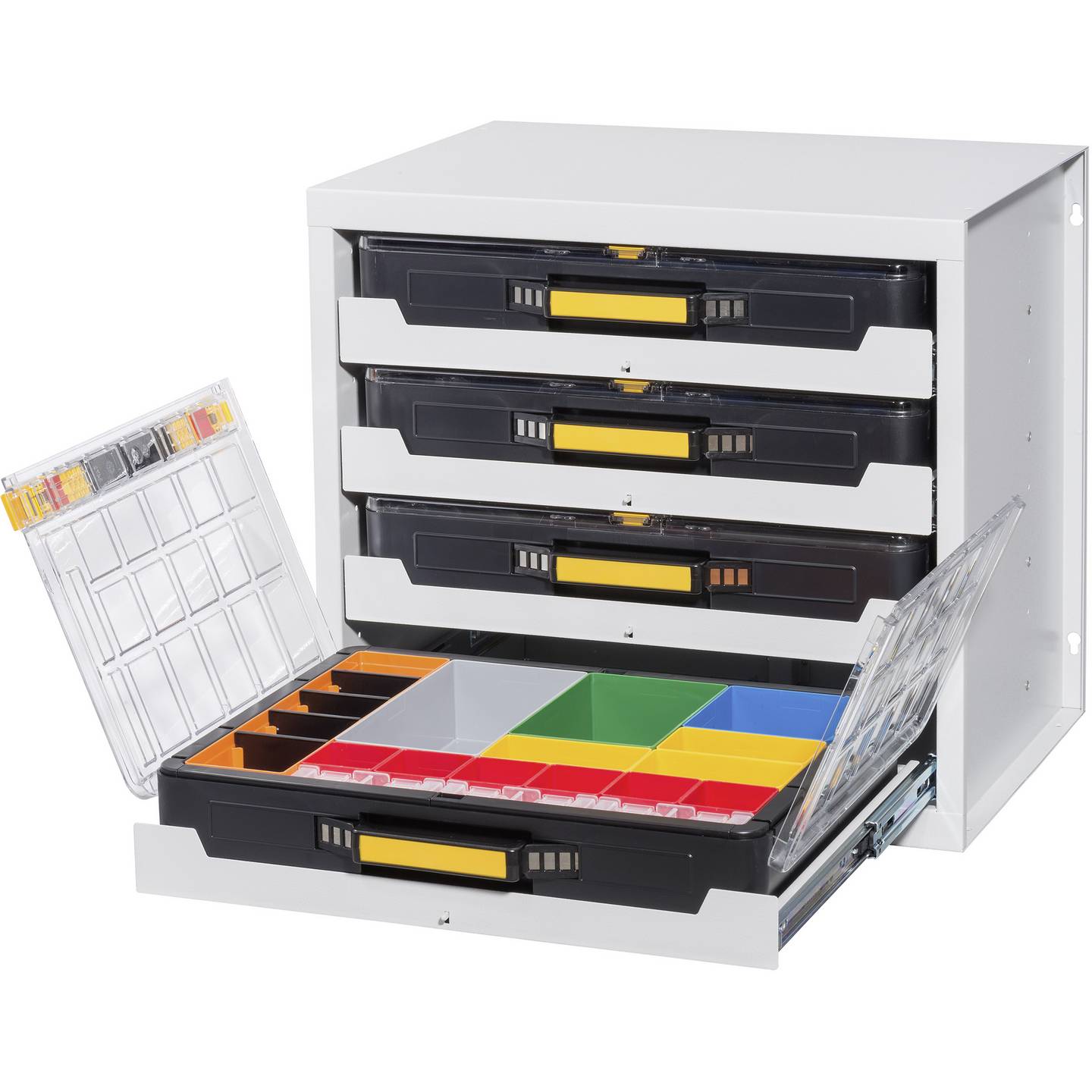 Allit Gehäuse für Schubladensystem EuroPlus Depot M grau 505x380x465mm 1 St. - 4005187558050