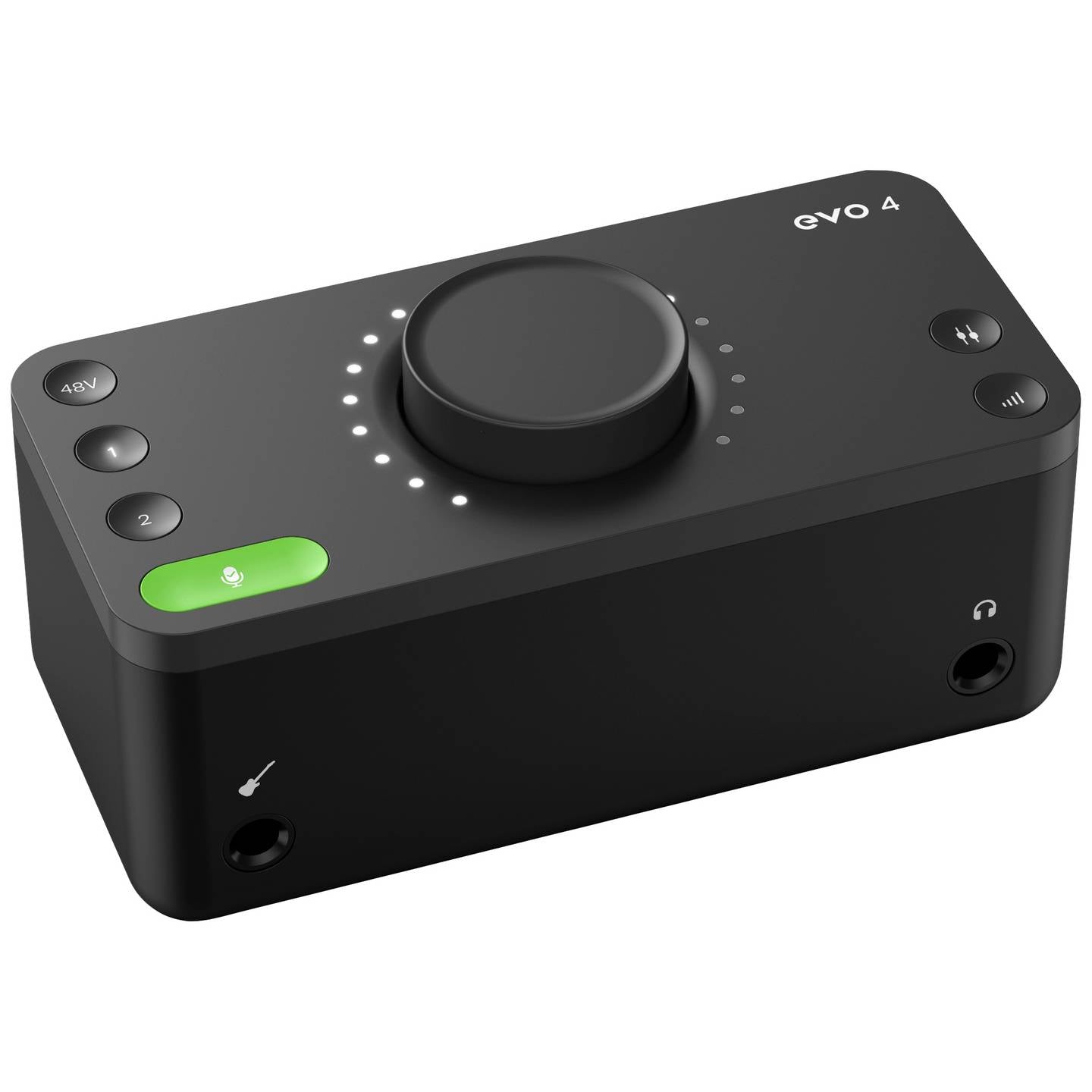 Audient Audio Interface EVO 4 Smartgain Loopback 2 XLR Eingänge 3.5mm Ausgang - 5060374260368