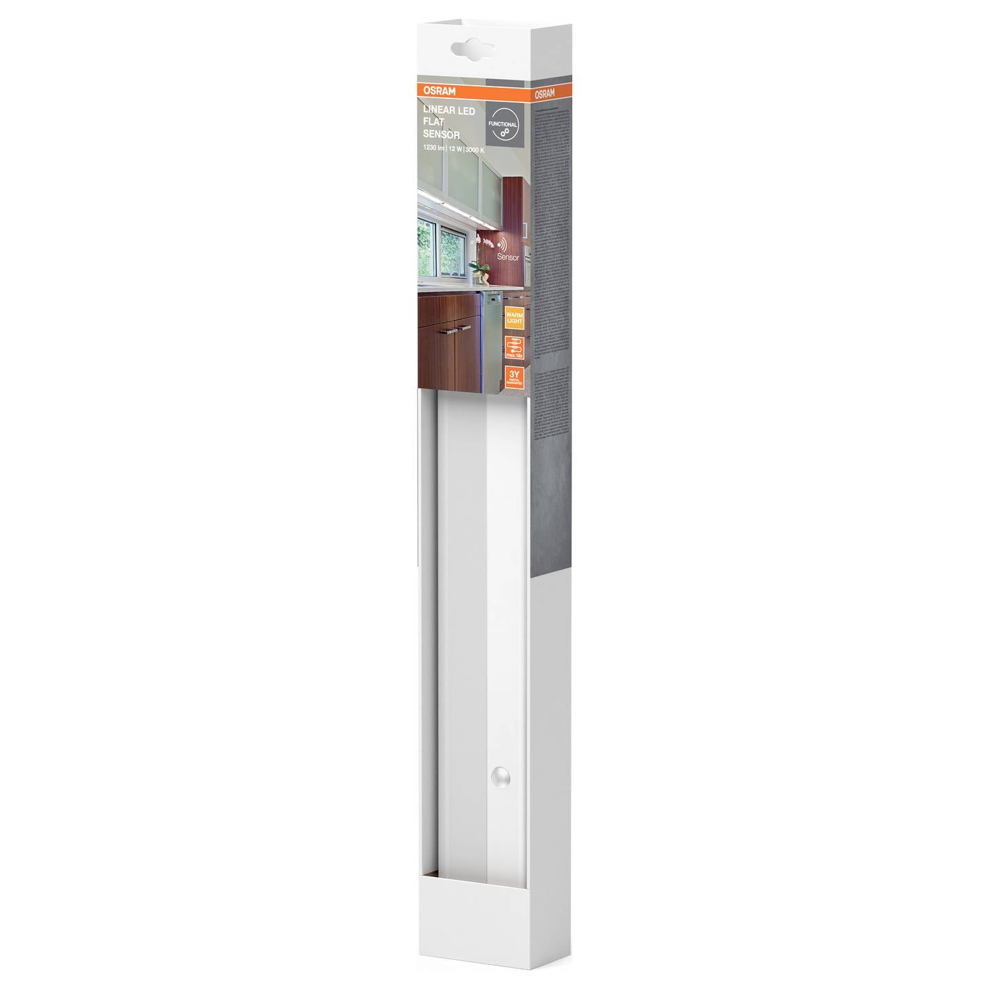 OSRAM HOMELIGHTING LED Unterbauleuchte mit Bewegungsmelder 12W 3000K - 4099854532337