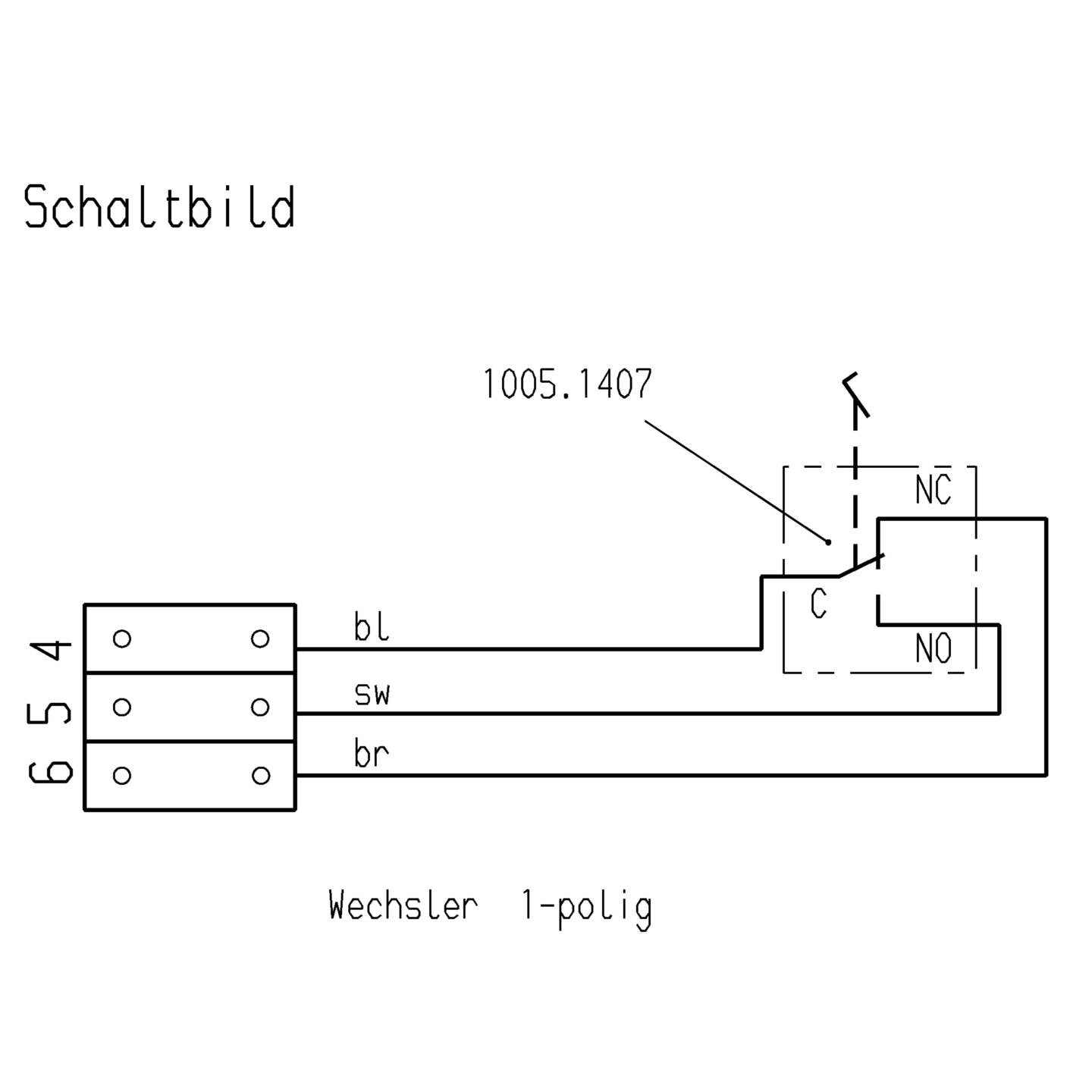Marquardt 2410.0401 Fußschalter 250 V/AC 6 A 1 Pedal Pedaltaster 1 Stück - 4016138108002