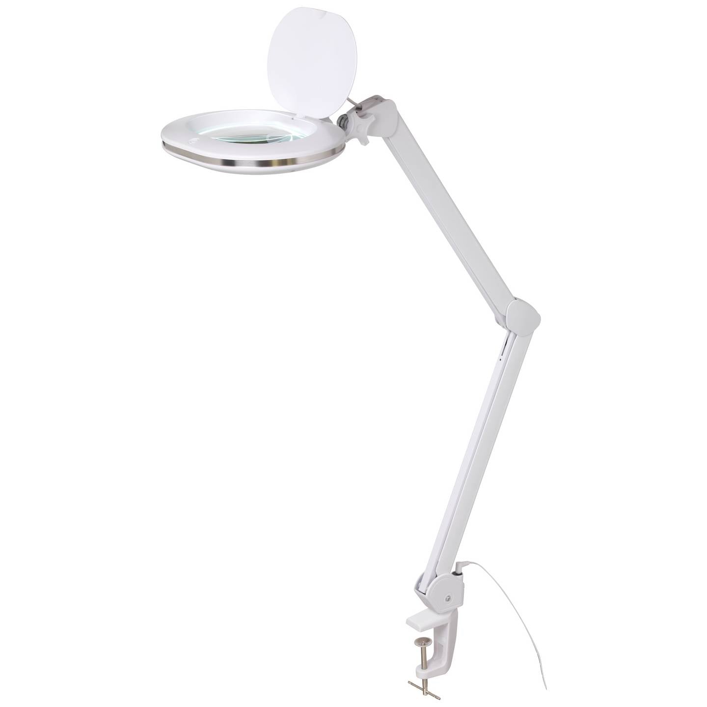 Toolcraft LED Vergrößerungsleuchte 800lm dimmbar 1,75-fach mit Tischklemme - 4064161199504