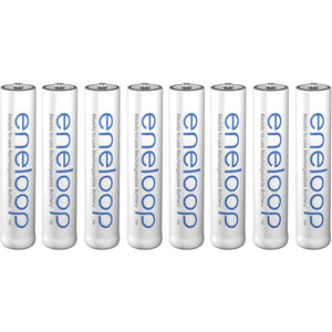 B-Ware eneloop HR03 Micro AAA Akku NiMH 800 mAh 8 Stück wiederaufladbar