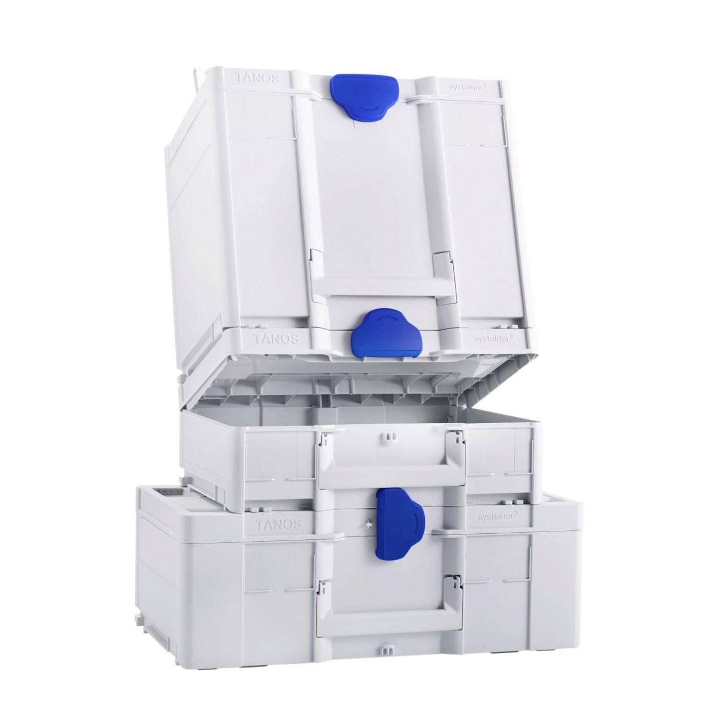 Tanos Transportkiste Systainer³ M 337 ABS Kunststoff Lichtgrau 296x396x330mm - 4063104001034