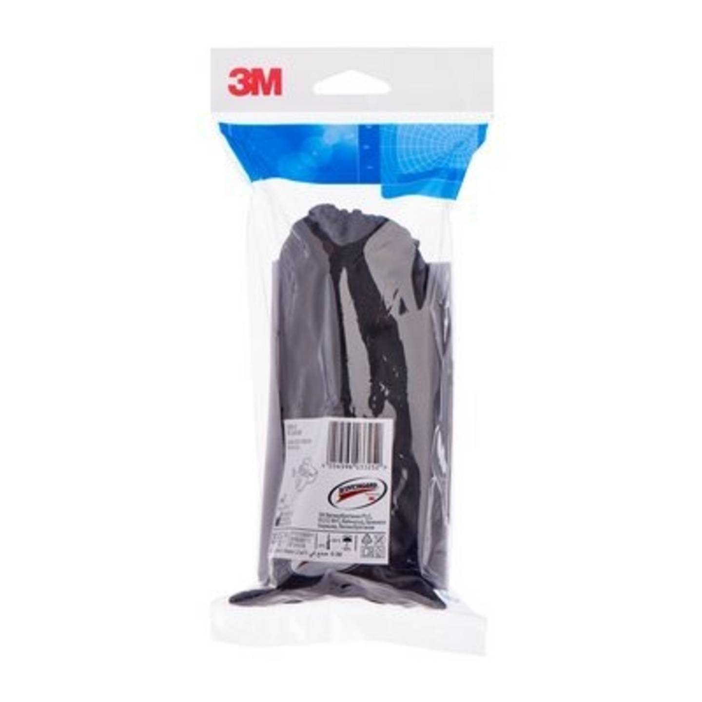 3M Vollsichtbrille Goggle Gear 500 GG501V inkl. Antibeschlag-Schutz Grau Rot - 4054596033252