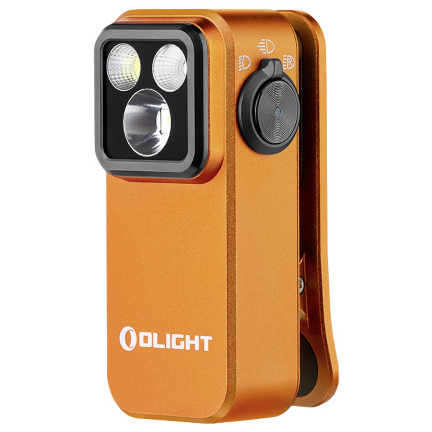 Olight Mini-Taschenlampe Oclip Pro 500lm Aluminium wasserdicht 53g orange - 6977261690834