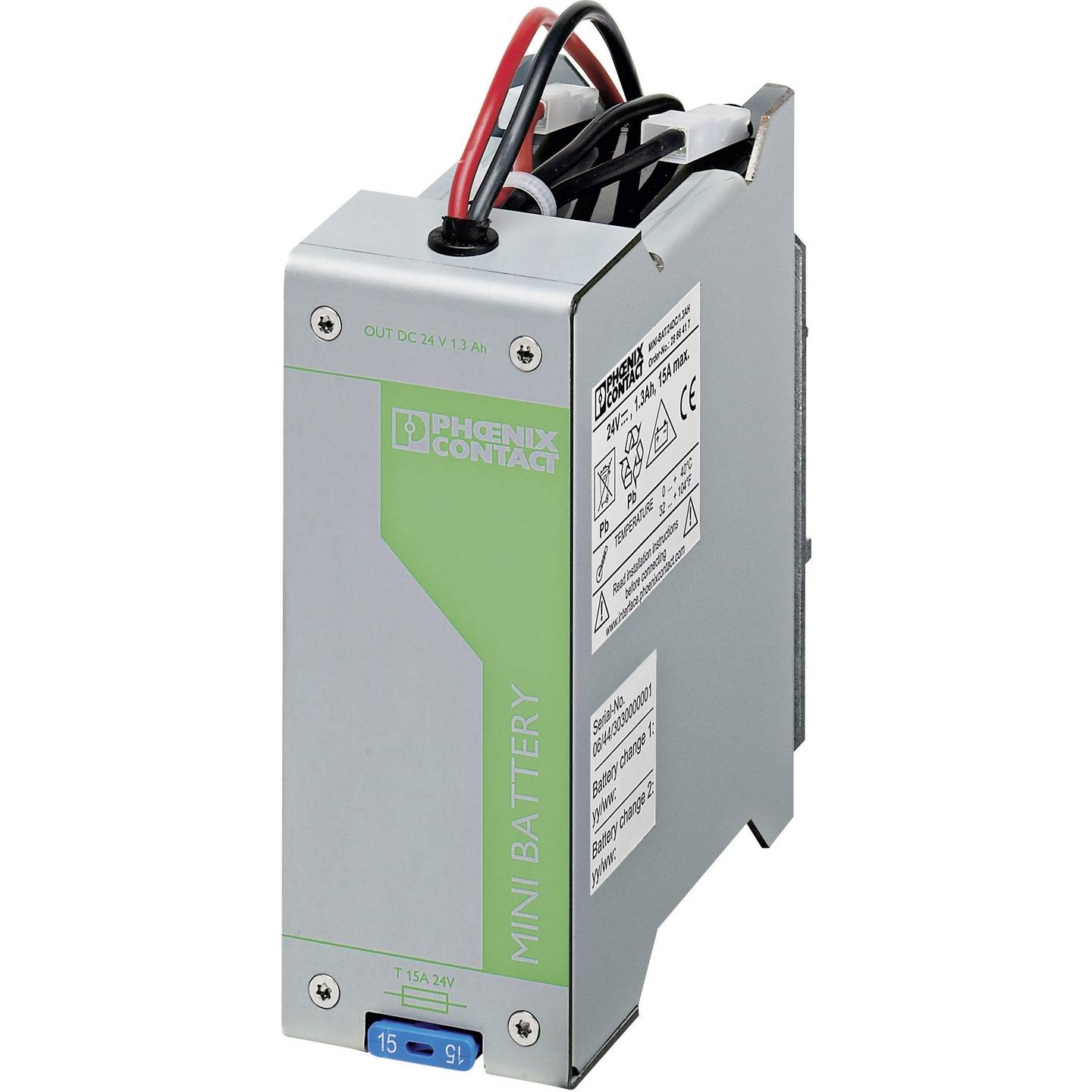 Phoenix Contact Energiespeicher MINI-BAT/12DC/2.6AH 2866569 Akku 12V/DC 2,6Ah - 4046356476485