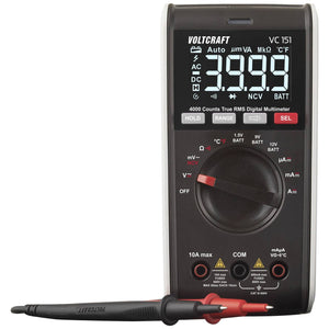 B-Ware Voltcraft Hand-Multimeter VC151 digital CAT III 600V True RMS 4000 Counts Gerät