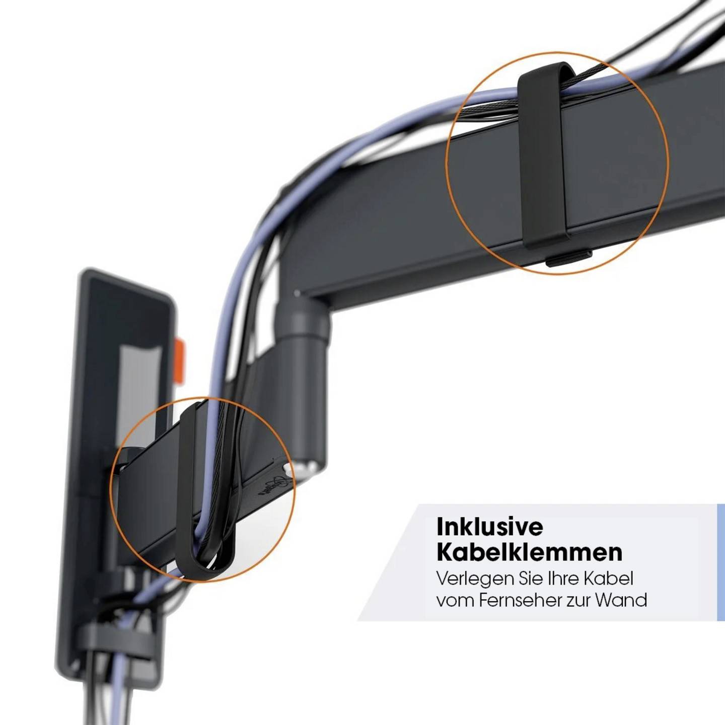 TV Wandhalterung Halter Vogel's TVM 3445B Schwarz Schwenkbar Neigbar Fernseher - 8712285347788