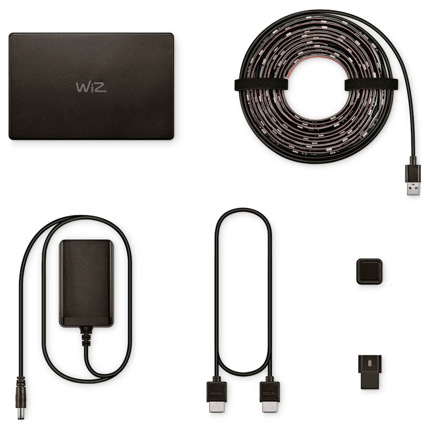 WiZ Sync Box Starter Kit LED-Streifen-Set 340 cm dimmbar Mehrfarbig 240 V - 8720169078628