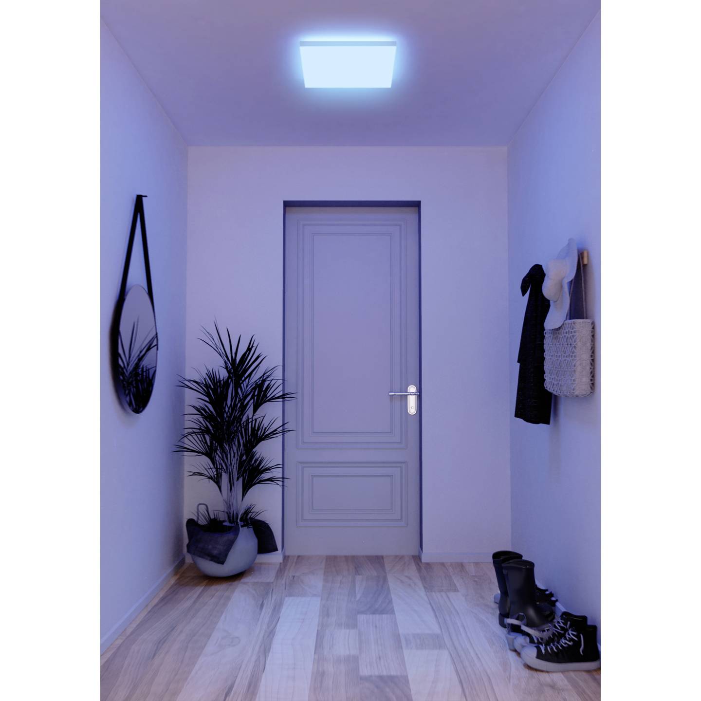 Müller-Licht LED Panel tint Aris 18W quadratisch App steuerbar RGB 6500K weiß - 4018412673275