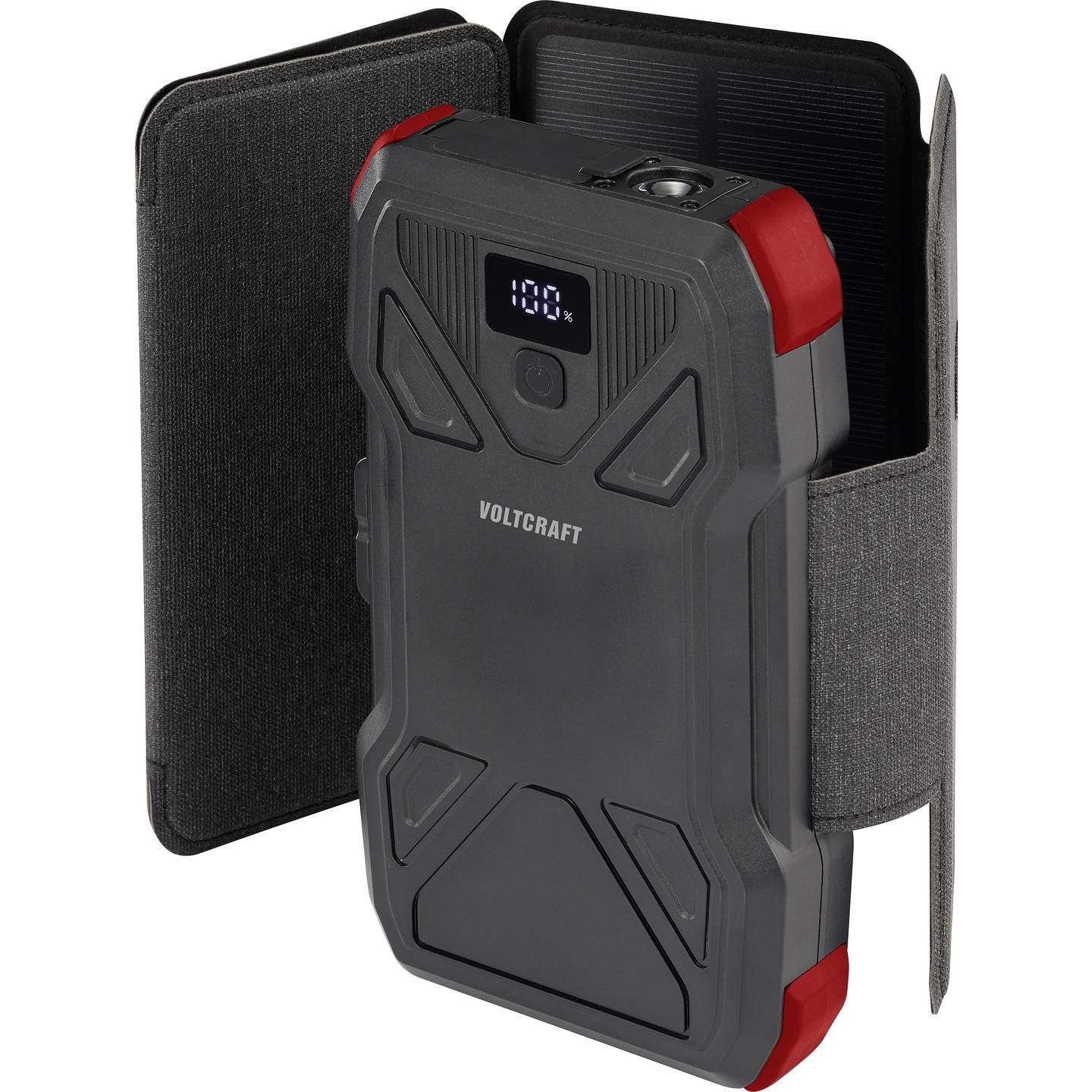 VOLTCRAFT VC-SPB-20.000 Solar-Powerbank 20000mAh IP54 4x Solarmodule USB-C - 4064161291062