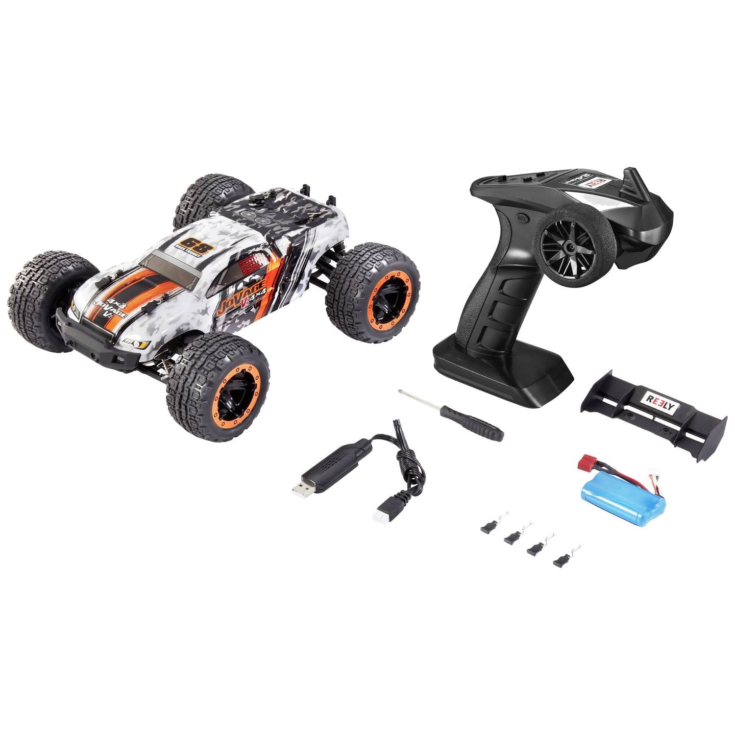 REELY JoVage 4x4 V2 1:16 Truggy RTR 30 km/h Allradantrieb inkl. Akku und Kabel - 4064161325019