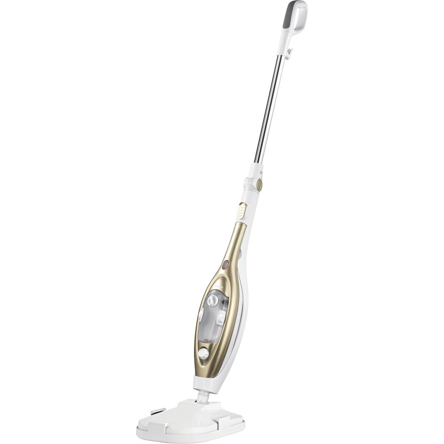 MAXXMEE Dampfbesen Dampfreiniger Vibrationsbesen Bodenreiniger gold Wassertank - 4052926015893