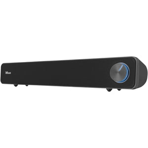 B-Ware Trust PC-Lautsprecher Arys Kabelgebunden 12W USB Lautsprecher Schwarz Box 588g