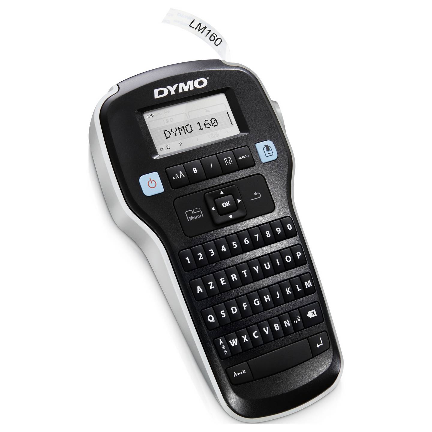 DYMO Beschriftungsgerät LabelManager 160 AZERTY Etikettendrucker D1 6-12mm - 3026981808104