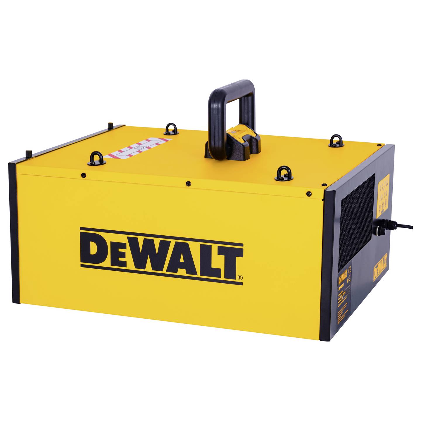 DEWALT DWXAF201 Luftreiniger 100W für Räume bis 28m² mit Timer und Tragegriff - 6921183004972