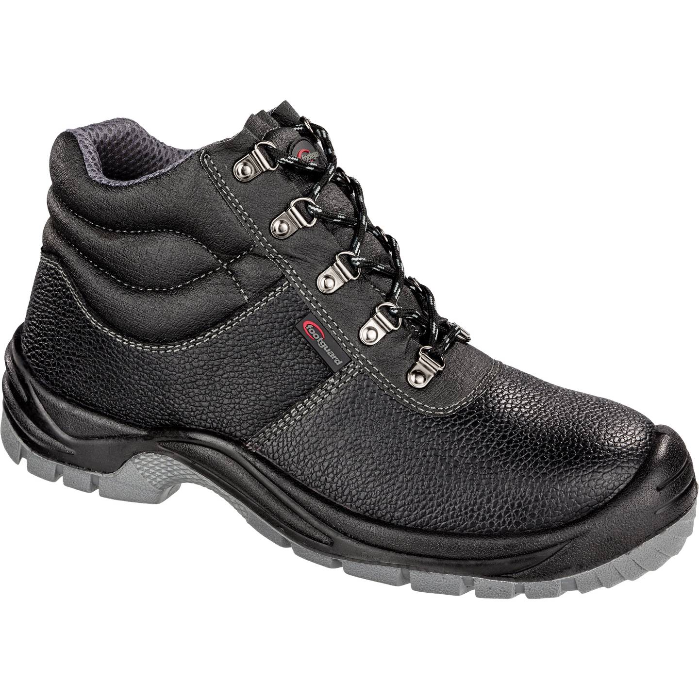 Footguard Sicherheitsstiefel S3 Größe 43 Schwarz Stahlkappe 1 Paar EN ISO 20345 - 4018623925361