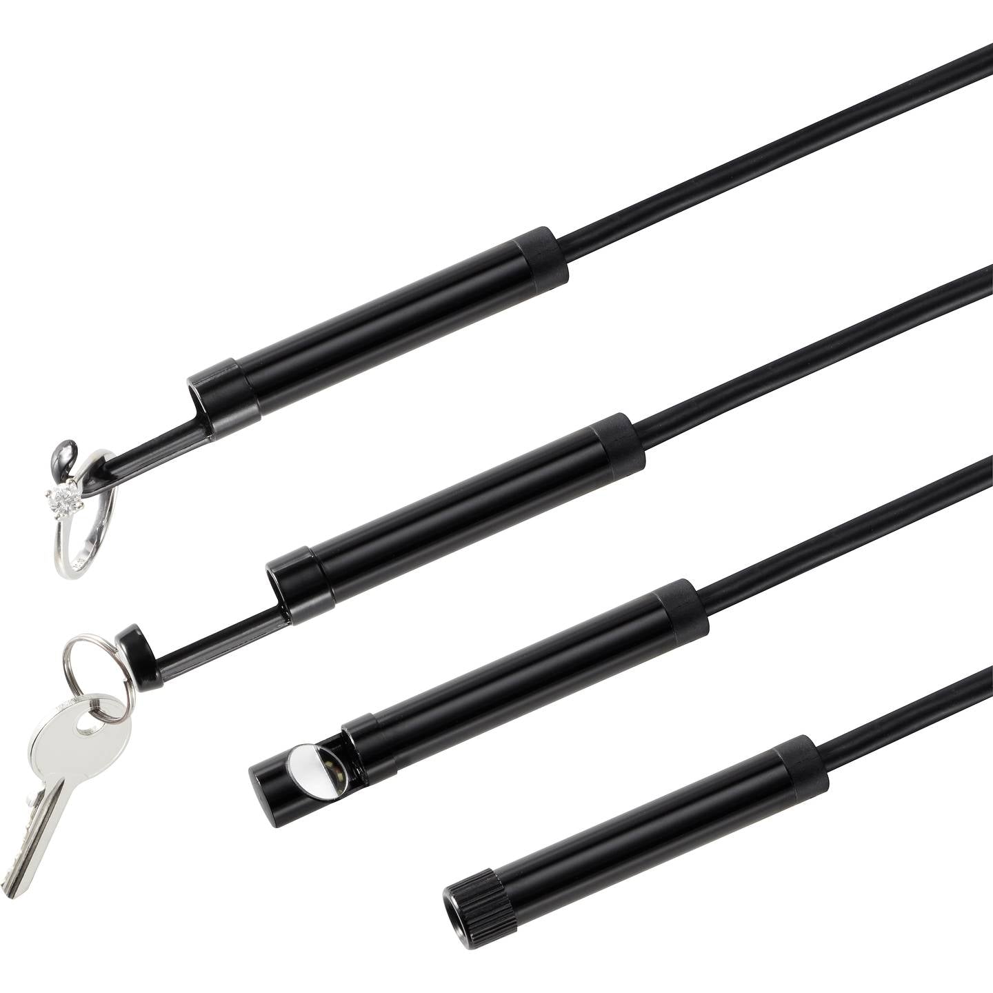 Basetech USB-Endoskop BSK-2100 Inspektionskamera 8mm 10m IP67 wasserdicht - 4053199958085