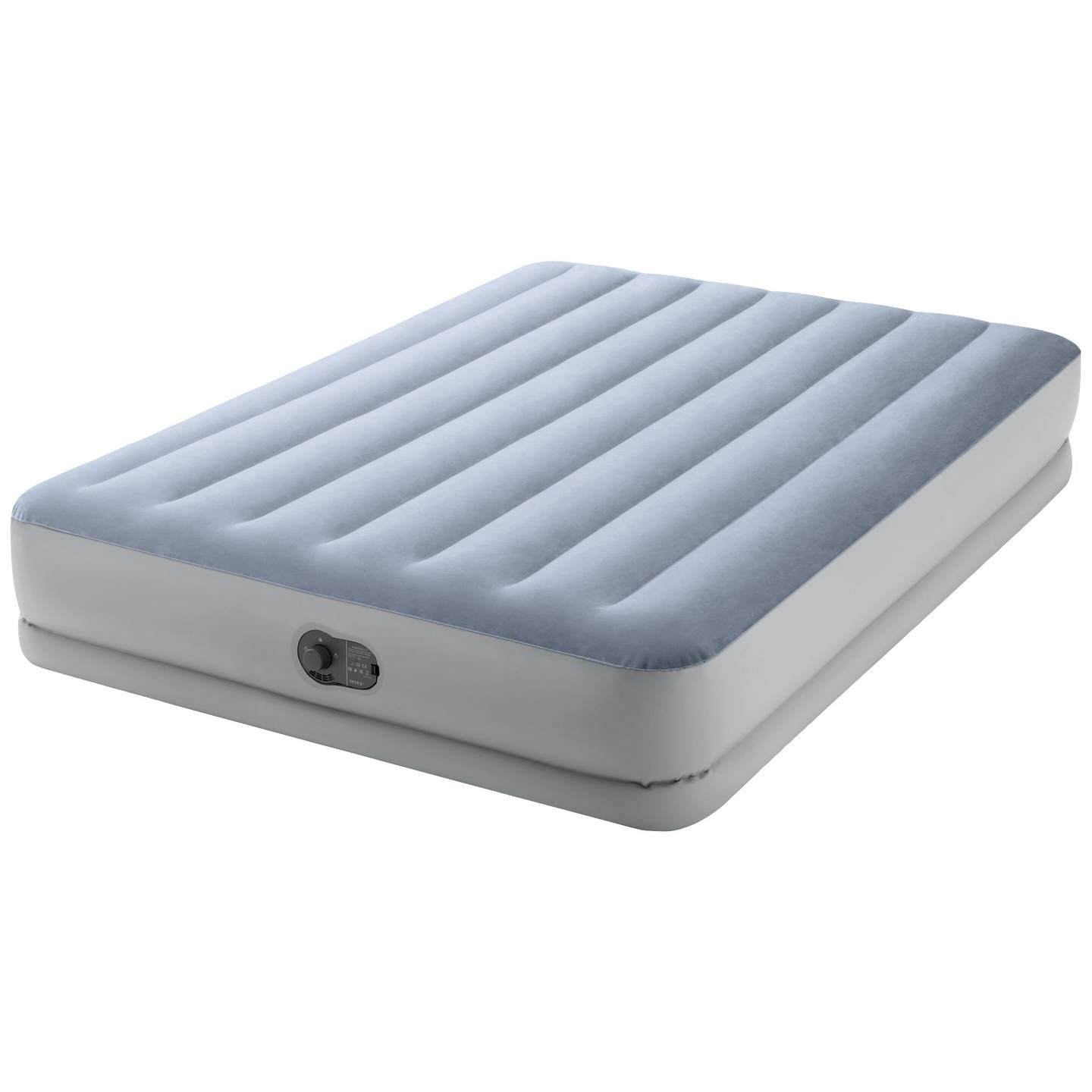 Intex Luftbett Queen Dura-Beam Comfort Airbed 203x152cm blau-grau 272kg max. - 6941057423449
