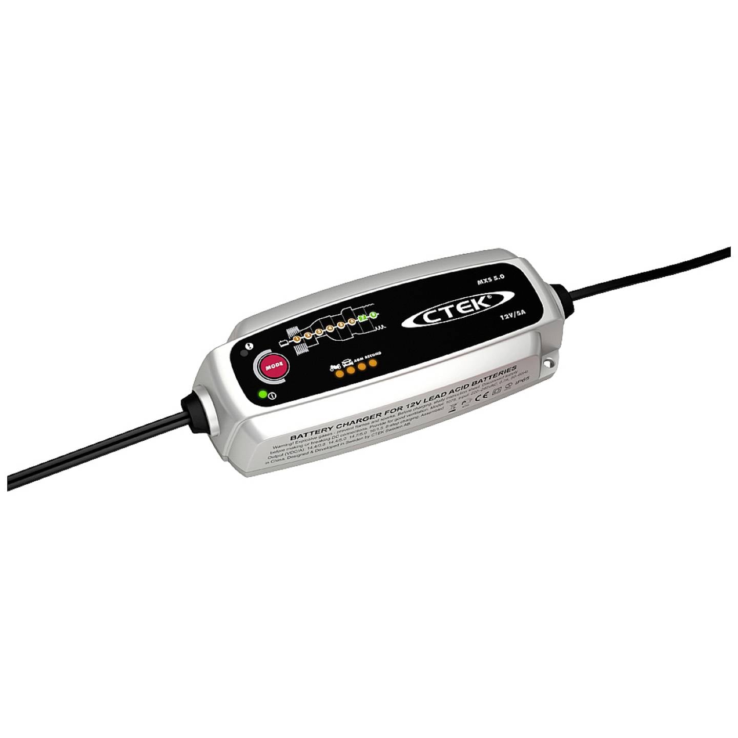 CTEK Automatikladegerät MXS 5.0 12V Akku-Ladegerät Batterieladegerät 0.8A 5A - 7350009563055