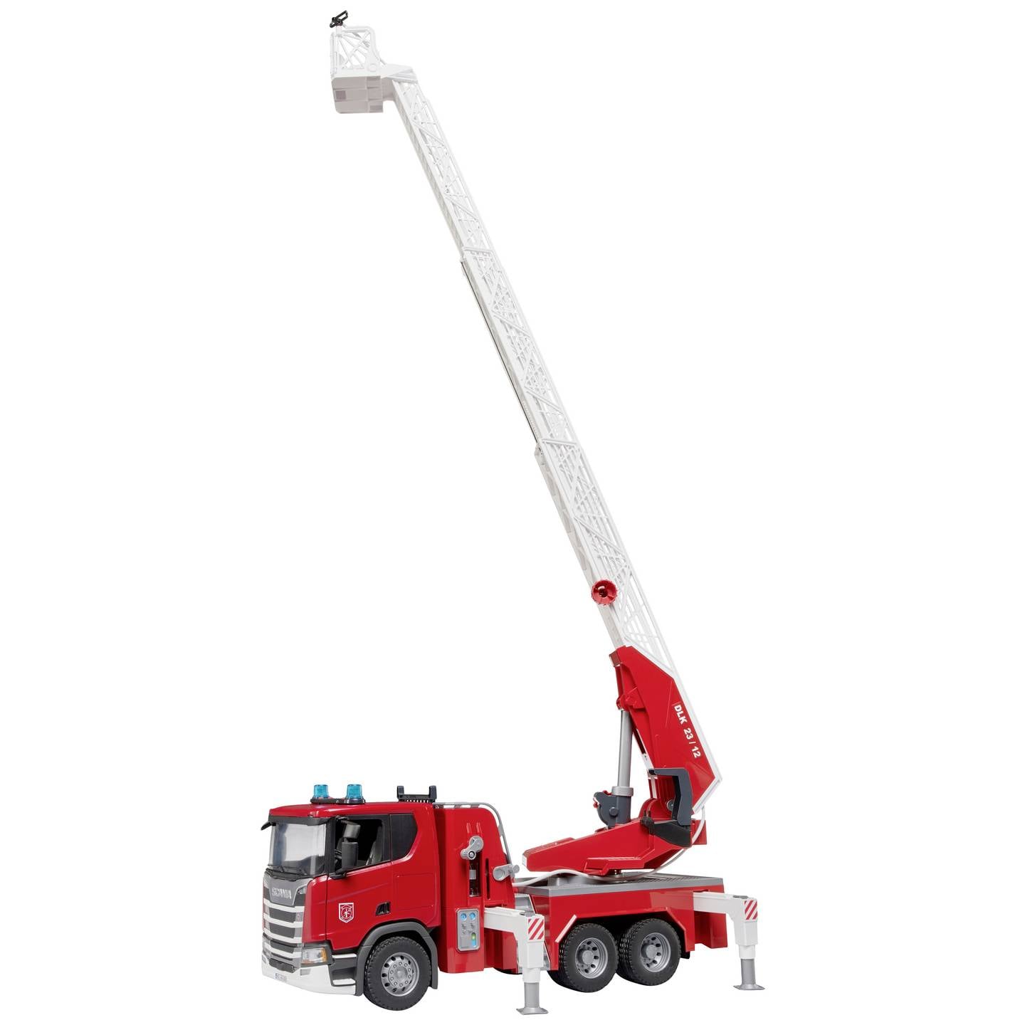 Bruder Feuerwehrleiterwagen Scania Super 560R Modell Nutzfahrzeug 1:16 Spielzeug - 4001702035914