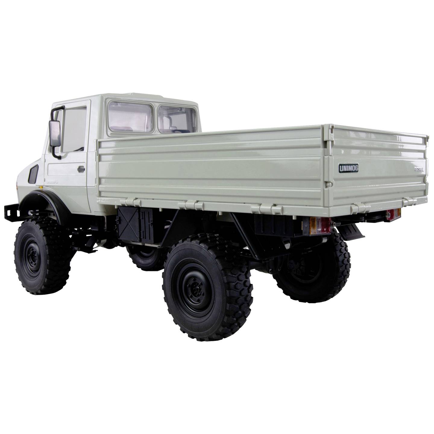 Amewi Unimog 1:12 RTR 4WD RC Modell LKW mit LED-Beleuchtung und Akku - 4260768519145