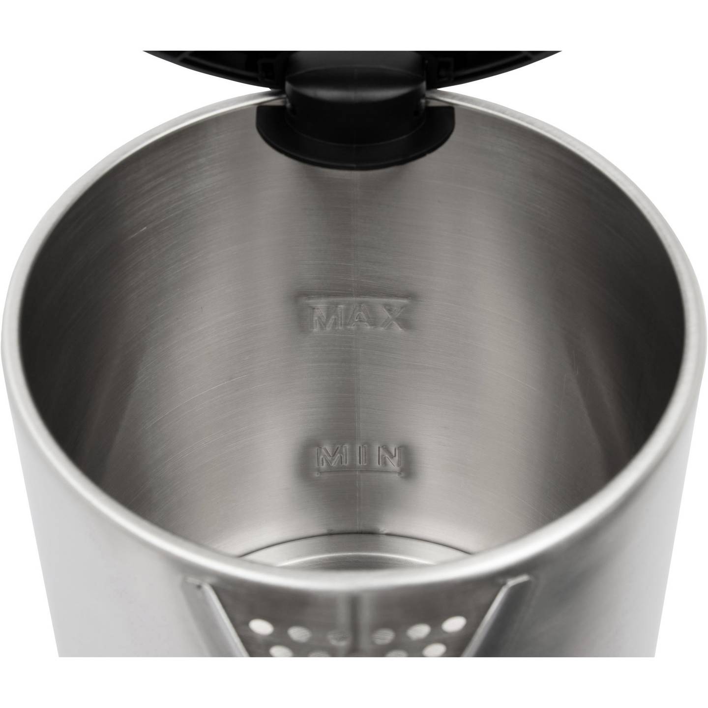 Clatronic WKS 3692 Wasserkocher 1,5 L 2200 W Schwarz Edelstahl - 4006160638332