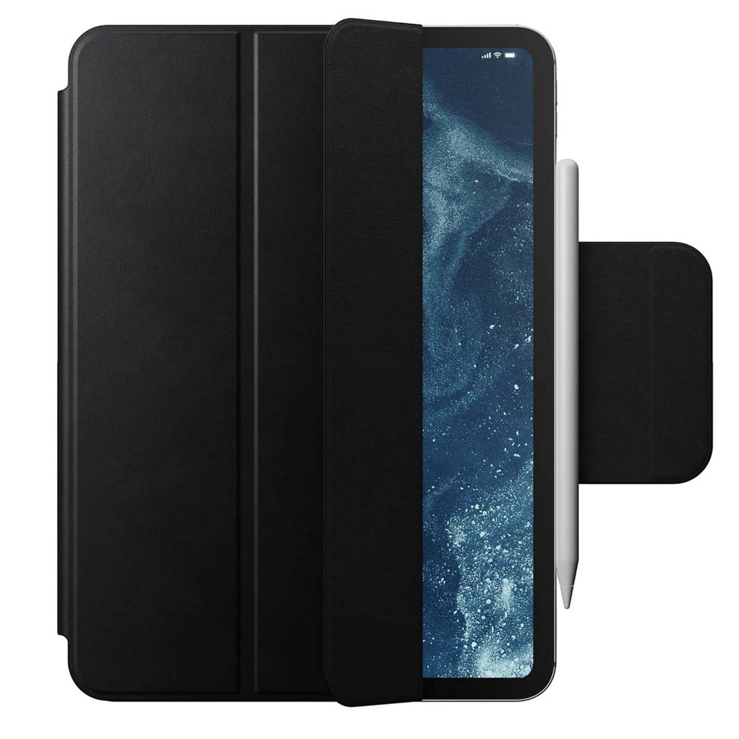 Nomad Tablet Hülle FlipCase für iPad Pro 11" M4/M5 Schwarz Leder mit - 0856500013299