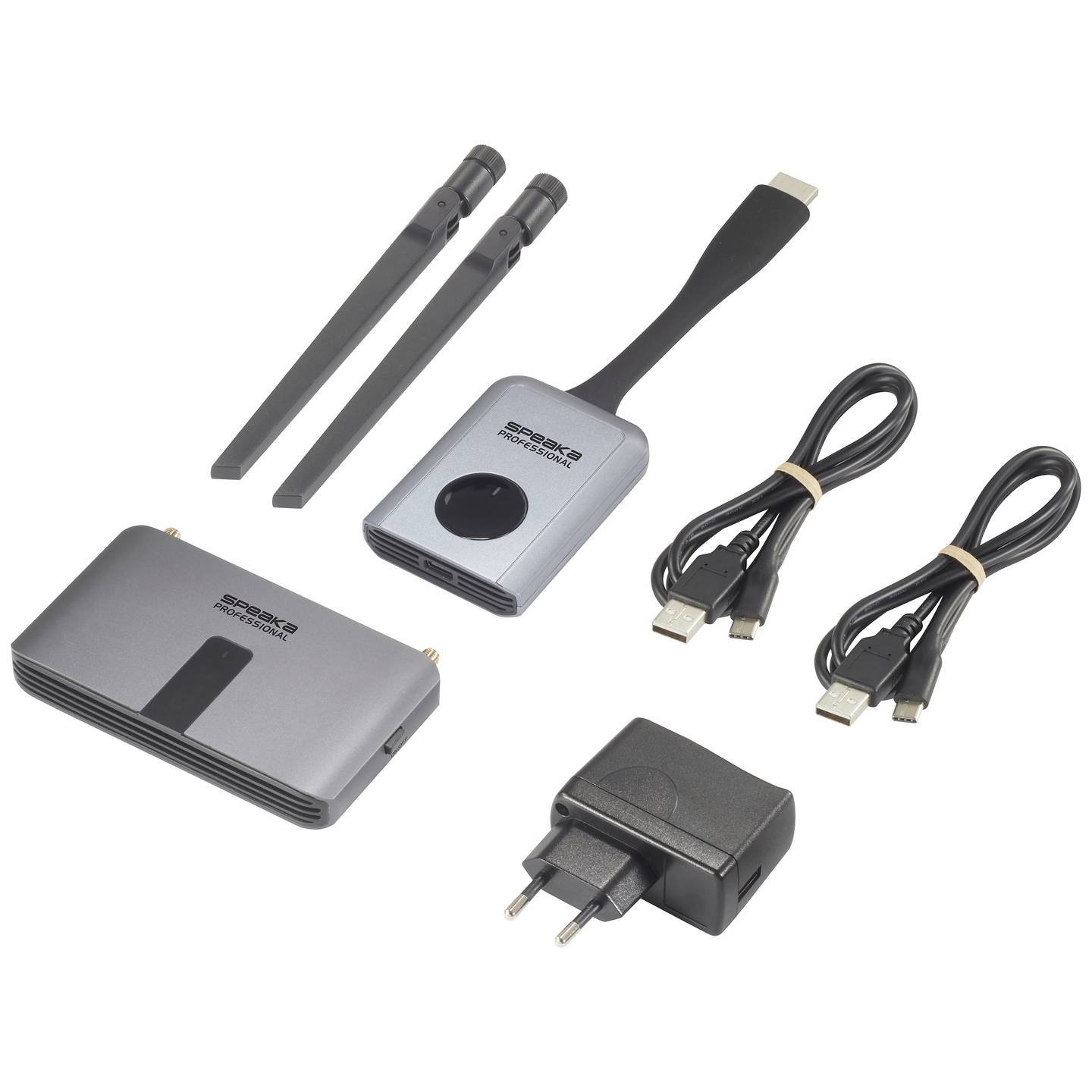 SpeaKa Professional HDMI Funkübertragung Set drahtlose Videoübertragung - 4064161219936