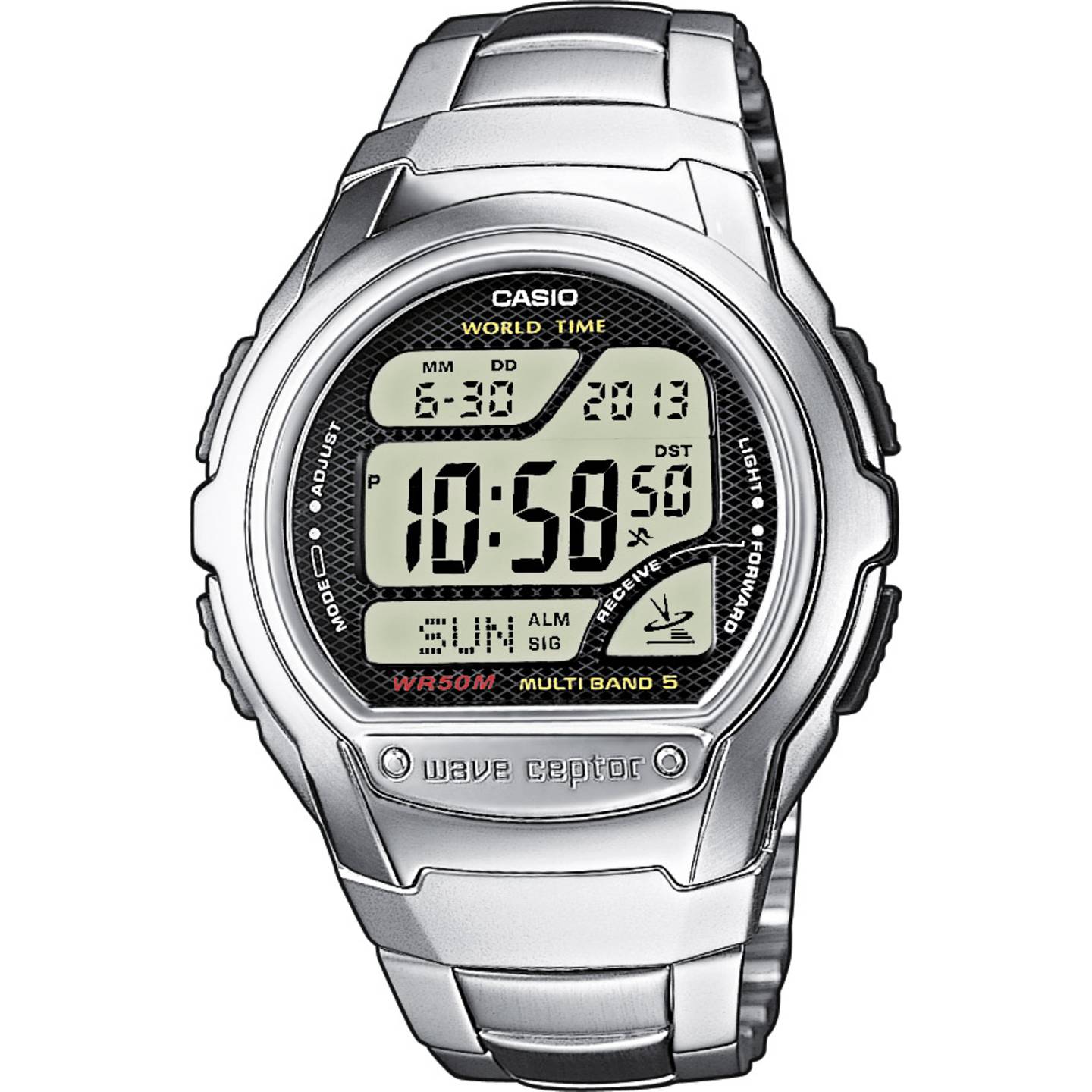 Casio Armbanduhr WV-58DE-1AVEF digitale Uhr Sportuhr Armbanduhr schwarz 5 ATM - 4549526305832