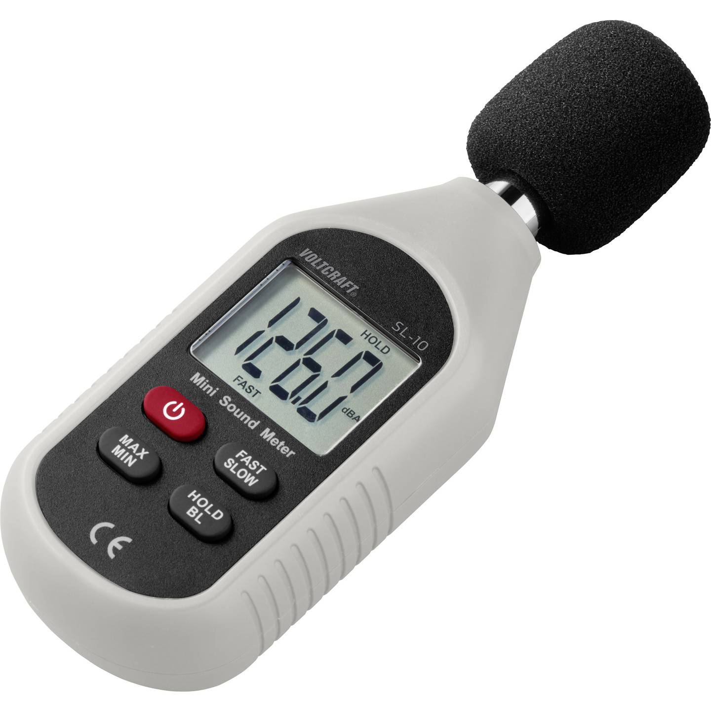 VOLTCRAFT Schallpegel-Messgerät SL-10 30-130 dB Messgerät Schallpegel digital - 4053199527267