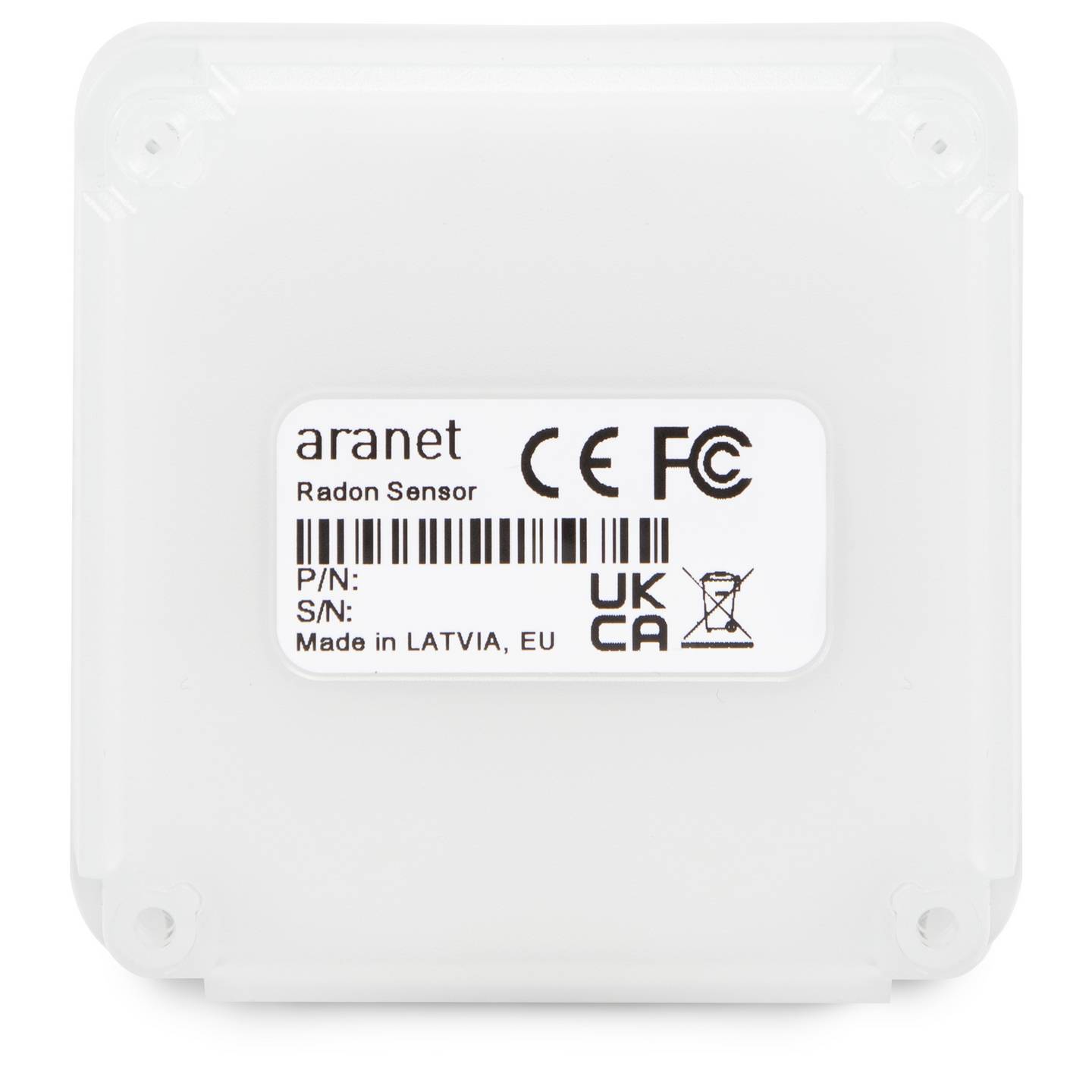 Aranet Radon Sensor Plus HOME Radon-Messgerät für Innenraumüberwachung - 4752213000525