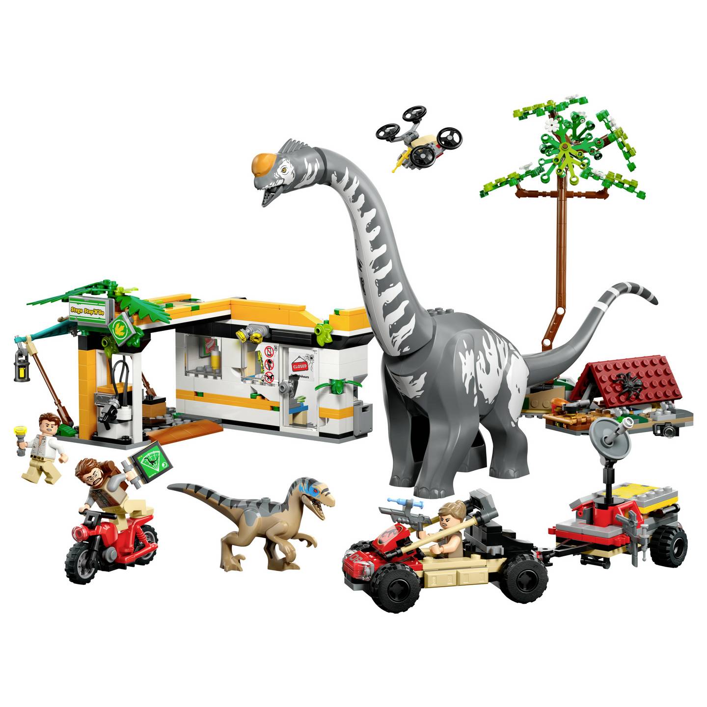 LEGO Jurassic World Bauset Spielset Dinosaurier Raptor Titanosaurus Abenteuer - 5702017812786