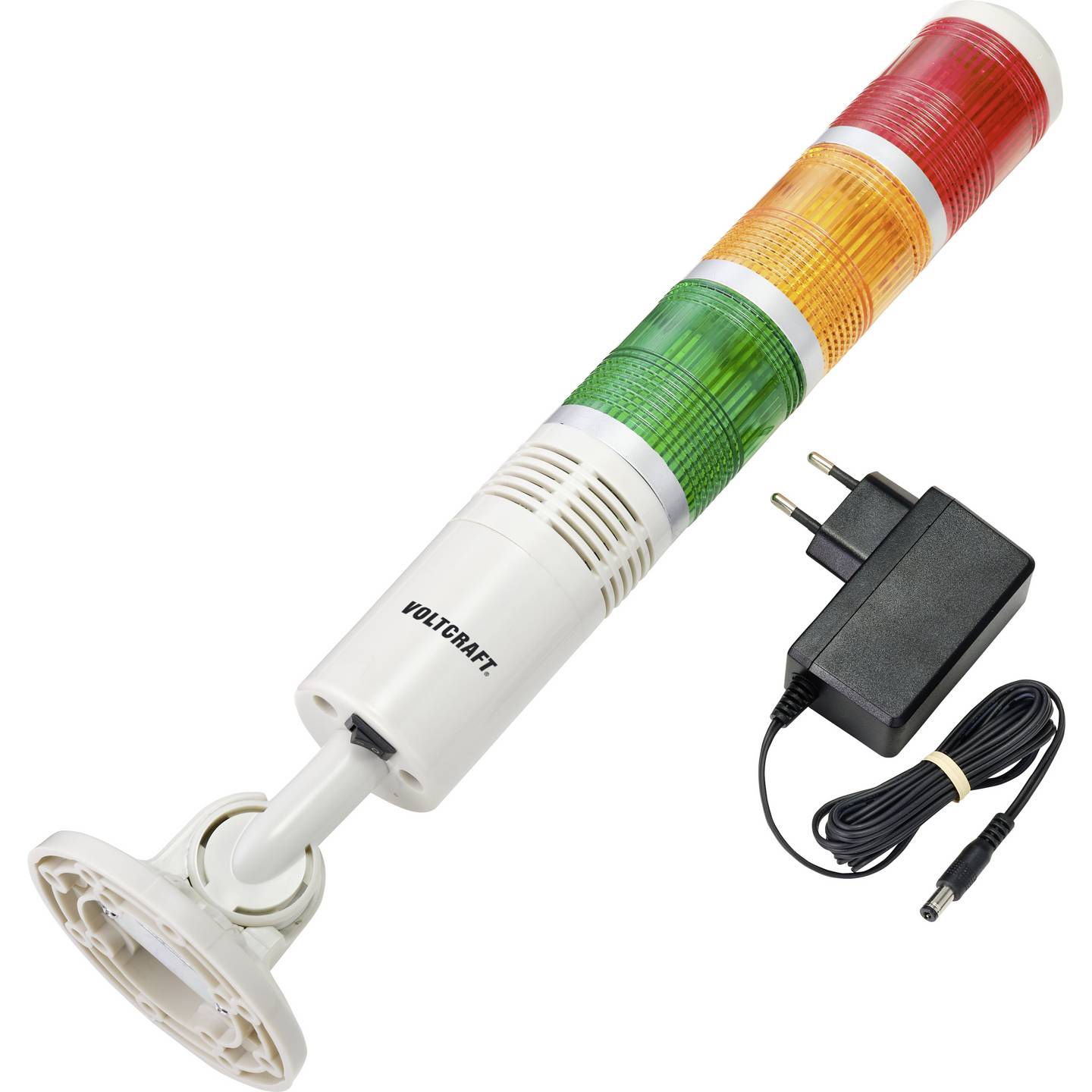 Voltcraft Kohlendioxid-Messgerät CO2 Wandmontage Heizkörper Luftqualität - 4064161174198