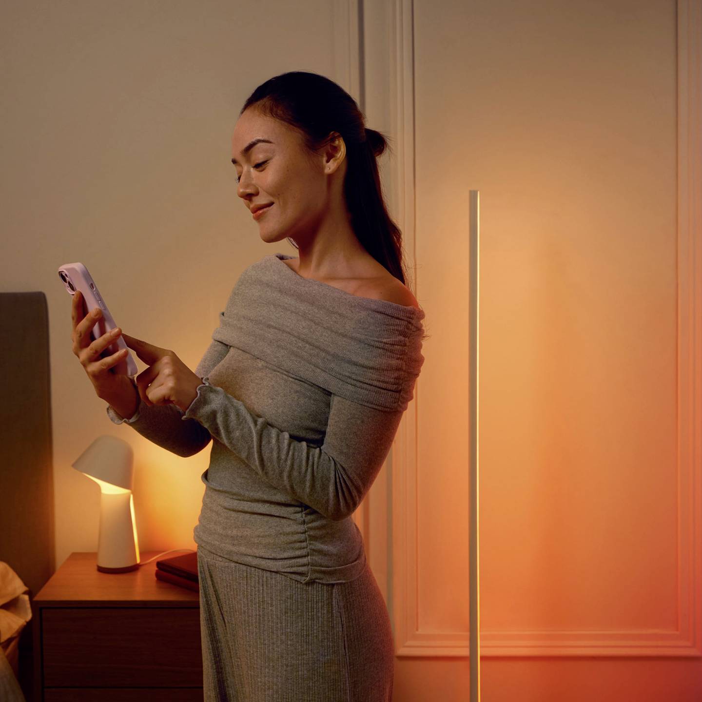 Philips Hue Tischleuchte Hue Twilight LED Lampe Tischlampe Leuchte weiß 330mm - 8720169262997