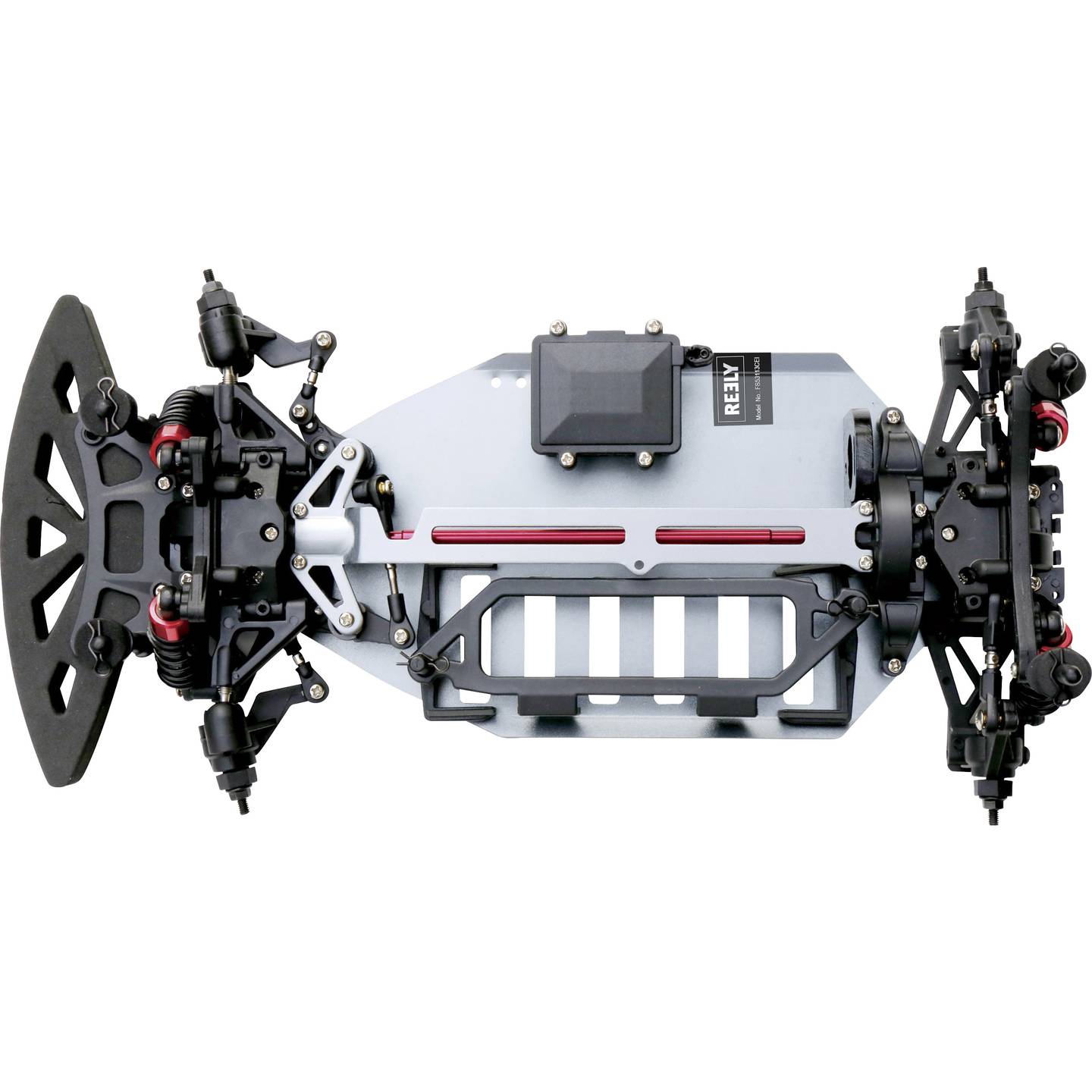 Reely RC Modellauto Onroad-Chassis TC-04 Elektro 4WD ARR 1:10 Maßstab 365x190mm - 4016139053288