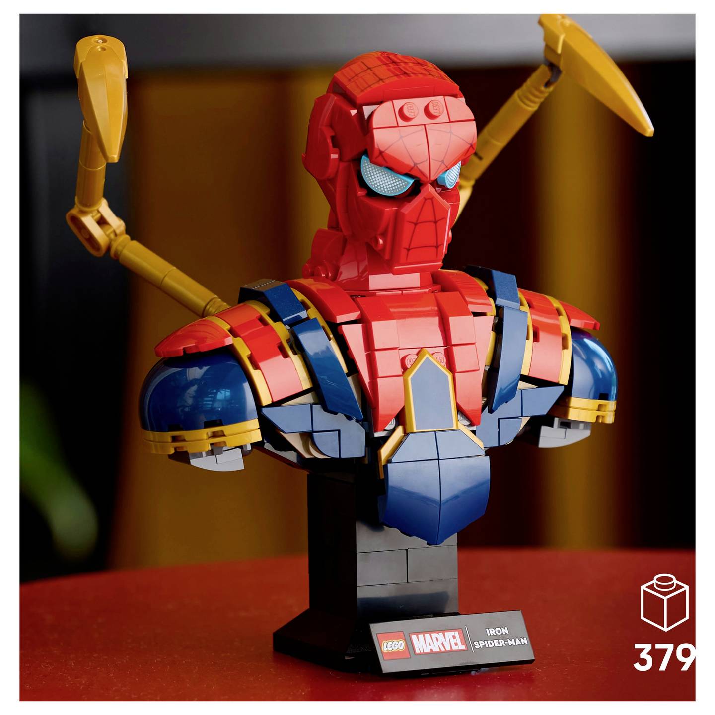 LEGO Marvel Super Heroes Büste Figur Iron Spider-Man Minifigur 76326 - 5702017817989