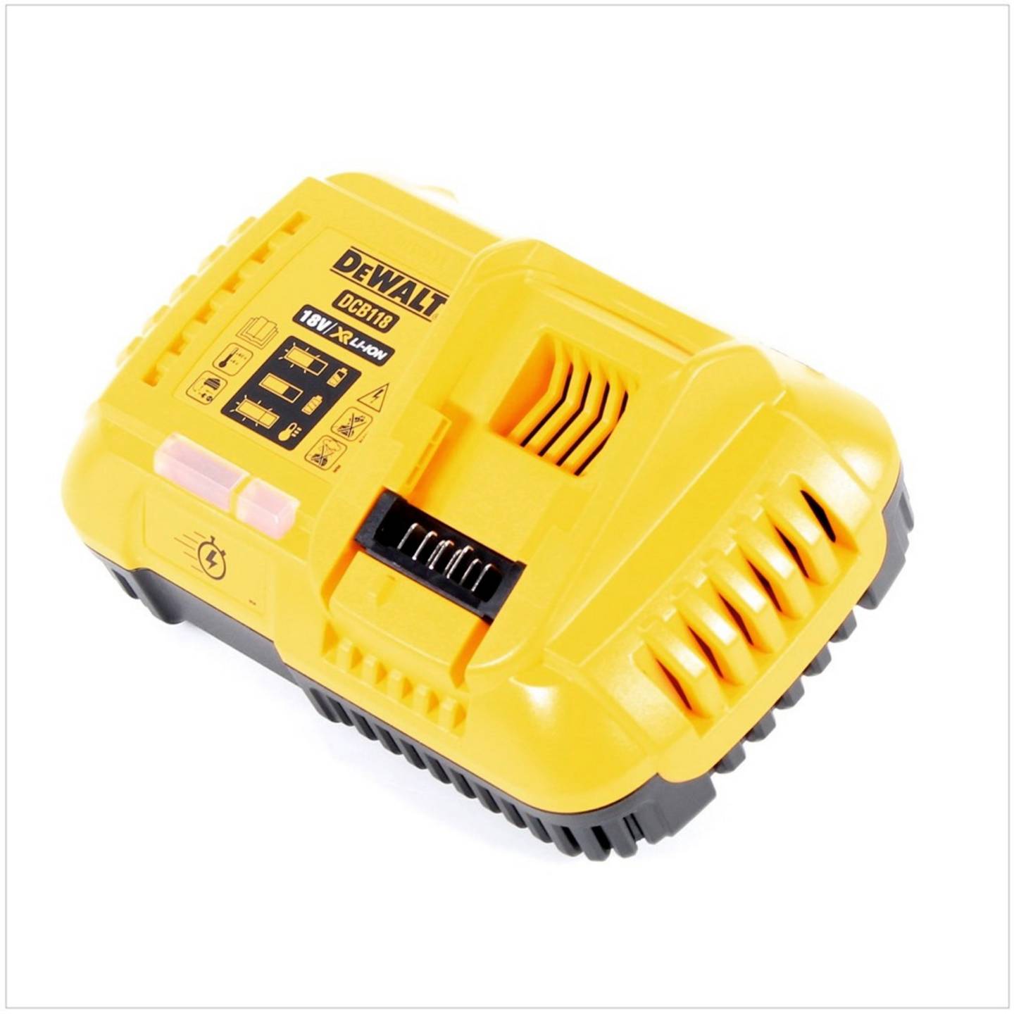 Dewalt Schnellladegerät Ladegerät Ladetechnick Geräte f. 54 bzw.18V DCB118-QW - 5035048562277