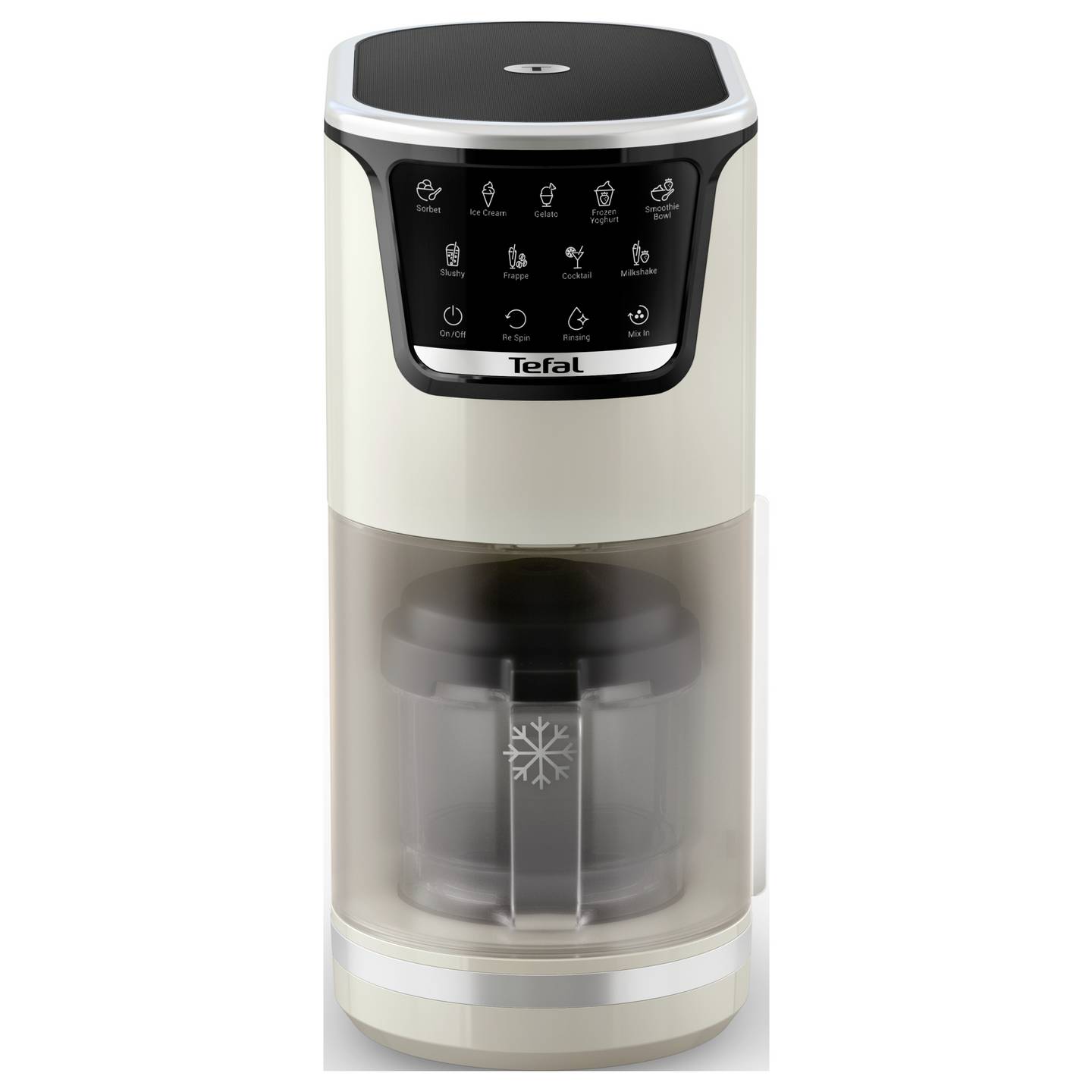 Tefal Eismaschine Dolci 1,4l Eiscreme Sorbet Yogurt-Eis 600W - 3016661180446
