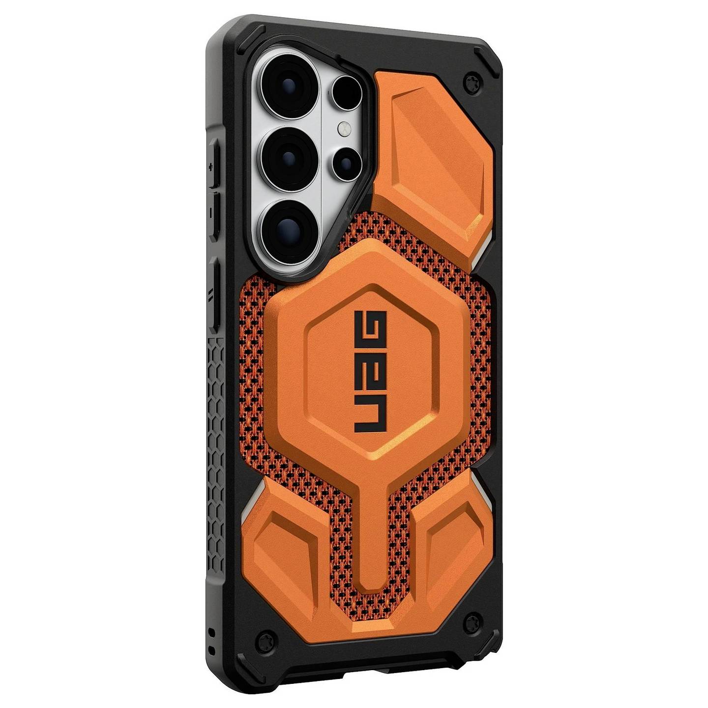 Urban Armor Gear Case Monarch Pro für Samsung Galaxy S26 Ultra Orange MagSafe - 0840283926945