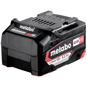 B-Ware Metabo Werkzeug-Akku Li-Power Akkupack 18V 5,2Ah AIR COOLED wiederaufladbar 695g