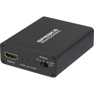B-Ware SpeaKa Professional Audio Extraktor HDMI 4K 3840x2160 Toslink Klinke Cinch