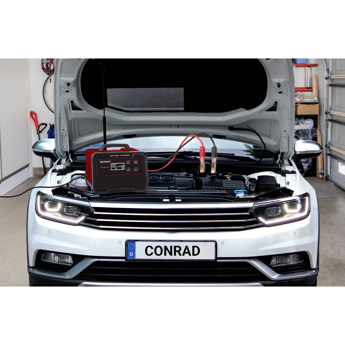 Voltcraft Automatikladegerät Ladegerät 12V 24V 140A Starthilfe 400A IP20 - 4064161389752