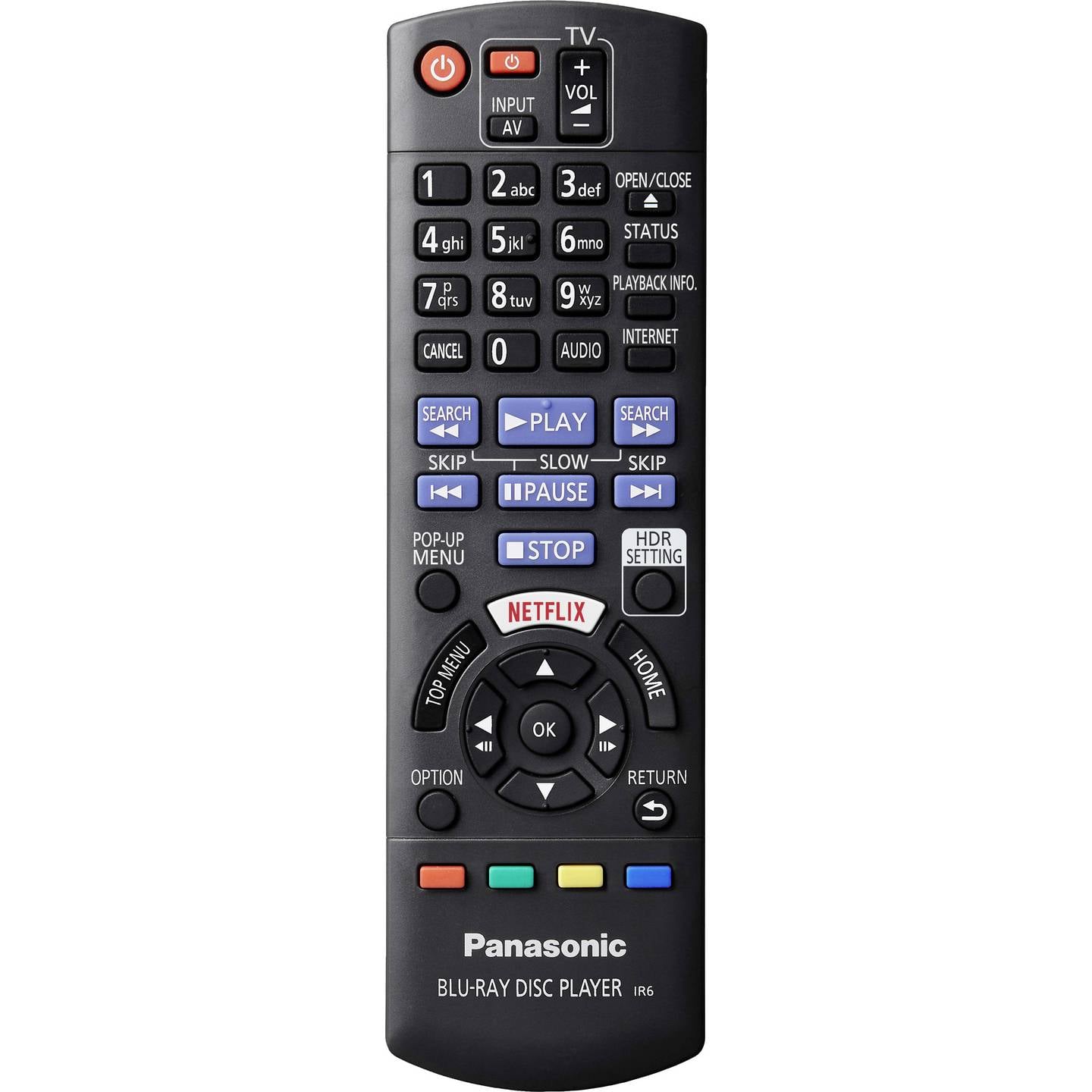 Panasonic DP-UB824 UHD Blu-ray Player 4K Dolby Vision HDR10+ Schwarz - 5025232878765