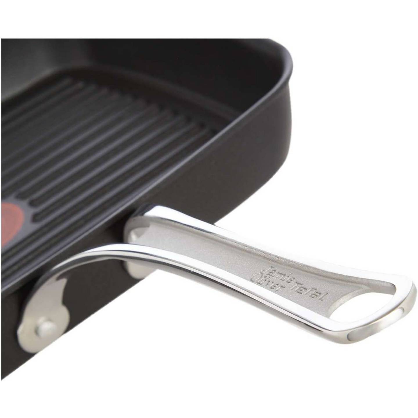 Tefal Grillpfanne Guss Alu 23x27cm Bratpfanne schwarz Handtuchheizkörper stabil - 3168430244276