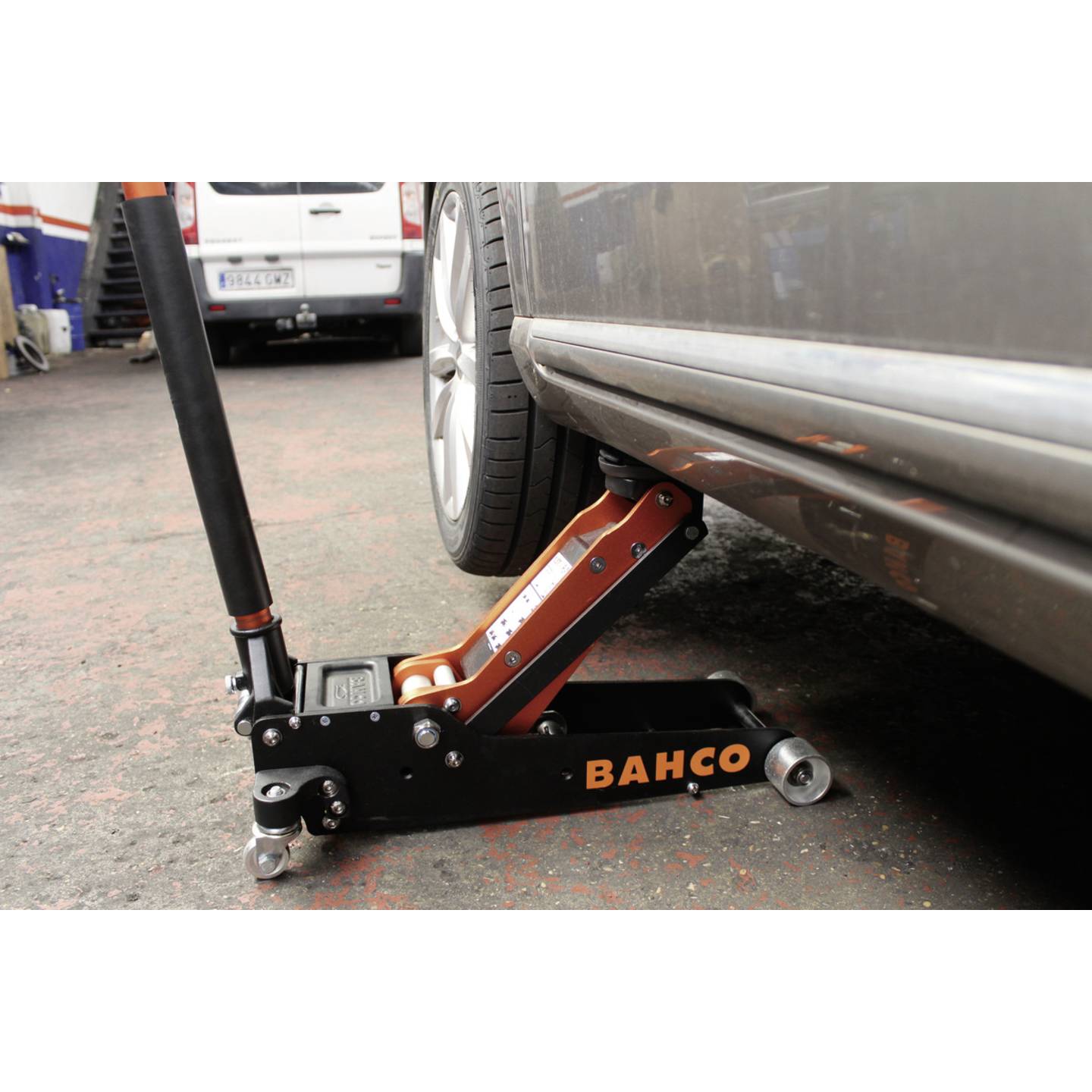 Bahco Rangierwagenheber BH1A1500A 1,5 t schwarz/orange 8,5-41,5 cm 12,8 kg - 7314150460946